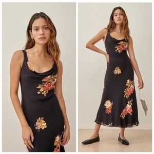 Reformation Emmeline Midi Dress Size 0